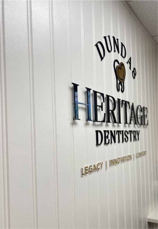 Dundas Heritage Dental Front sign